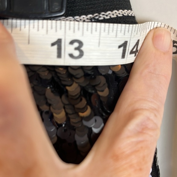 Free People Women's Size Small "Just a Dream" Black Sequin Pants - Picture 5 of 11